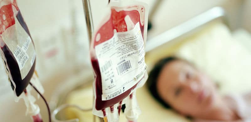 Patient Getting A Transfusion | Illinois Xarelto Attorneys