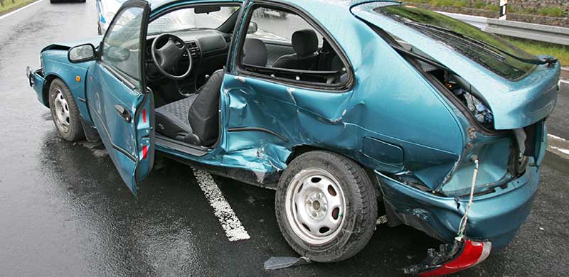 Damaged Car | Illinois Car Accident Lawyer