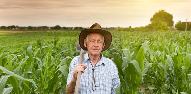 Farmer in Field - Indiana Syngenta Lawsuit
