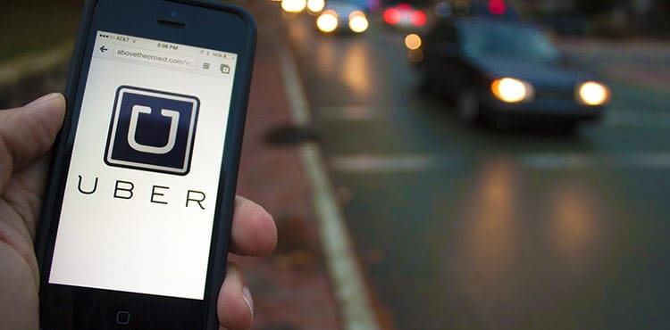 Uber Phone App - Massachusetts Rideshare Accident Attorney
