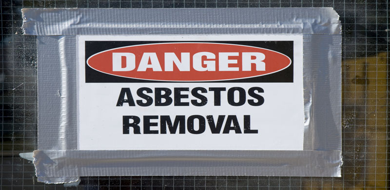 Asbestos Sign | Missouri Asbestos Lawyer