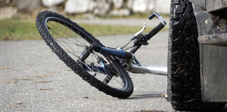 Bicycle and Car - Little Rock Bicycle Accident Attorney