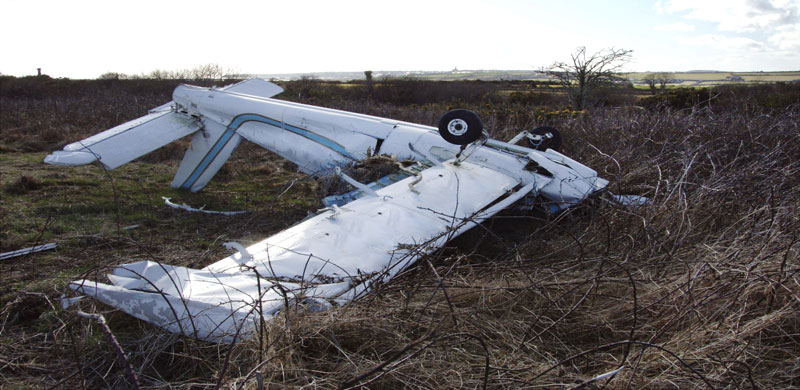 Plane Overturned In Field | Plane Crash Attorneys