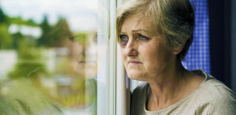 Woman with a Black Eye | Nursing Home Negligence Attorney
