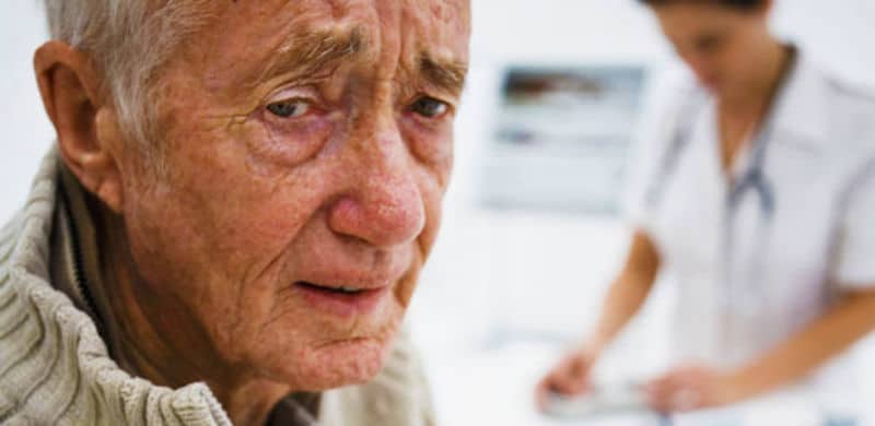 Elderly Man in a Nursing Home | Nursing Home Injury Attorney