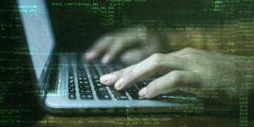 Typing on Computer Keyboard - OneLogin Data Breach