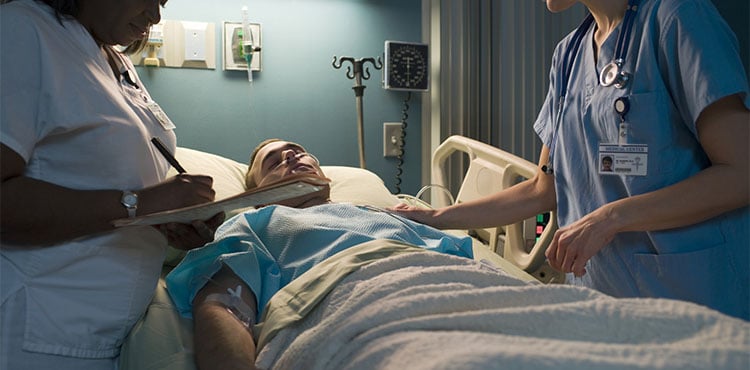 Patient in Hospital Bed | Arkansas IVC Filter Lawsuit