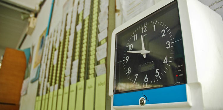 Time Clock | Arkansas Unpaid Overtime Lawsuit