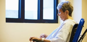 Female Patient Sitting Alone | Mississippi Zimmer Kinectiv Lawsuit