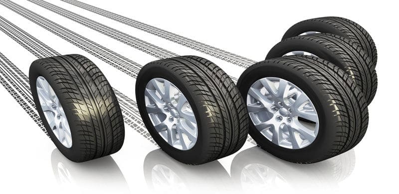 Image of Five Tires | Iowa Defective Tire Attorney