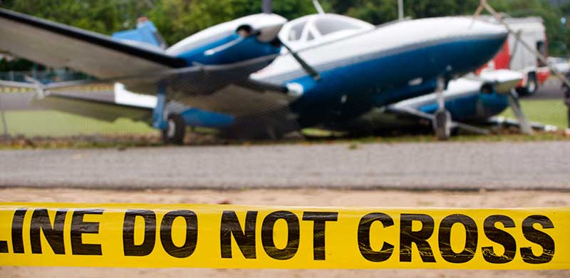 Damaged Airplane | Kansas Plane Accident Attorney